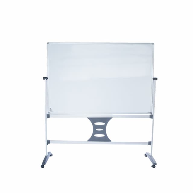 Whitebord Rota Revolving Whiteboard on Wheels 1800x1200 - Go Rentals